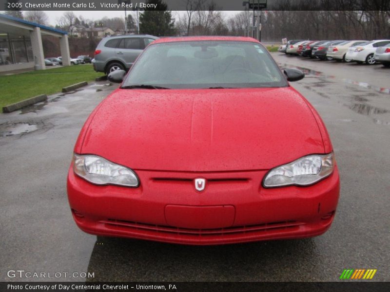 Victory Red / Ebony 2005 Chevrolet Monte Carlo LS