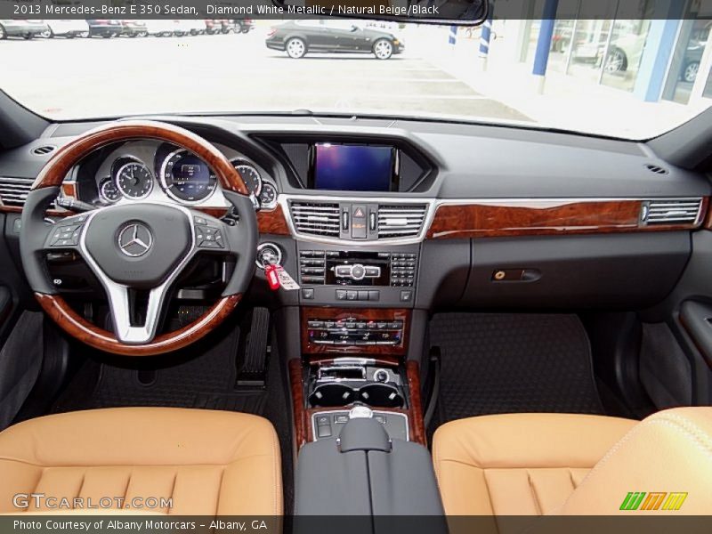 Dashboard of 2013 E 350 Sedan