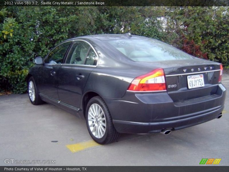 Saville Grey Metallic / Sandstone Beige 2012 Volvo S80 3.2