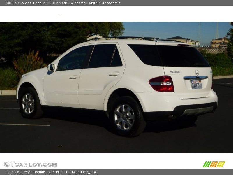 Alabaster White / Macadamia 2006 Mercedes-Benz ML 350 4Matic