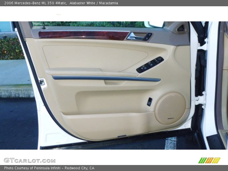Alabaster White / Macadamia 2006 Mercedes-Benz ML 350 4Matic