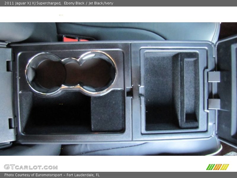 Ebony Black / Jet Black/Ivory 2011 Jaguar XJ XJ Supercharged