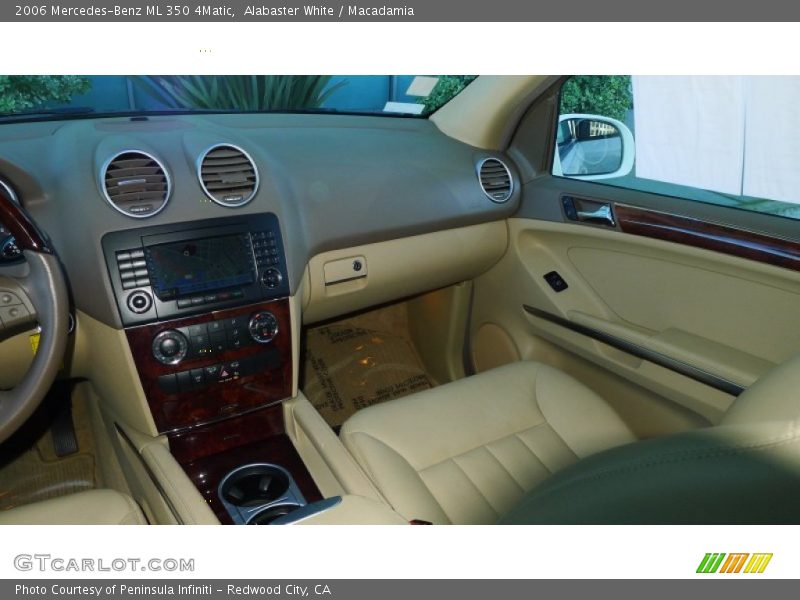 Alabaster White / Macadamia 2006 Mercedes-Benz ML 350 4Matic