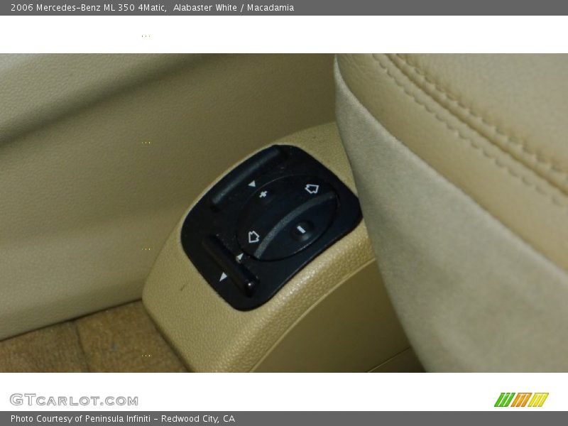 Alabaster White / Macadamia 2006 Mercedes-Benz ML 350 4Matic