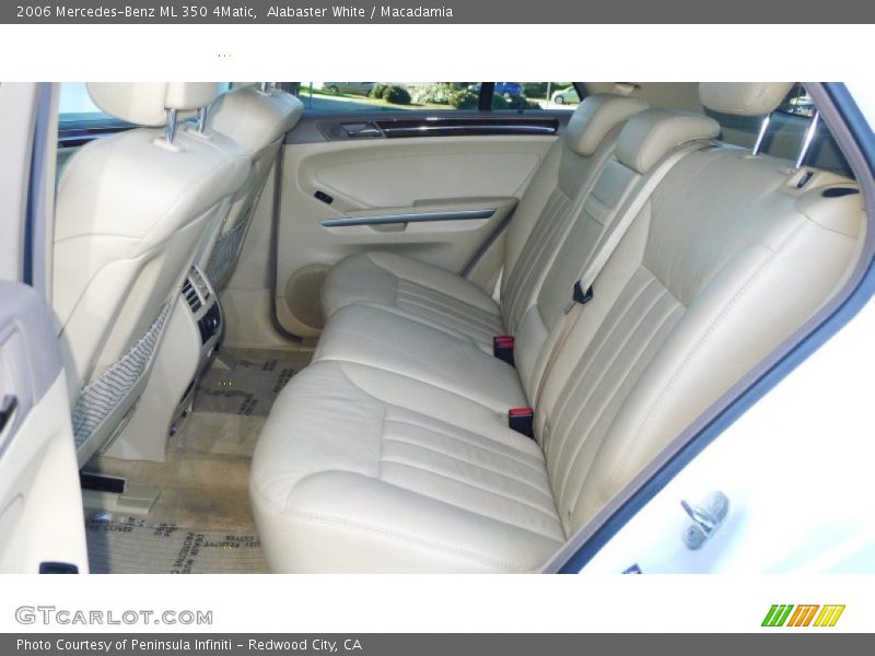 Alabaster White / Macadamia 2006 Mercedes-Benz ML 350 4Matic