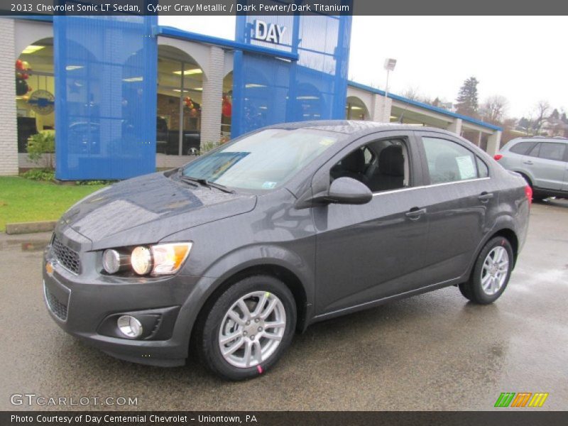 Cyber Gray Metallic / Dark Pewter/Dark Titanium 2013 Chevrolet Sonic LT Sedan