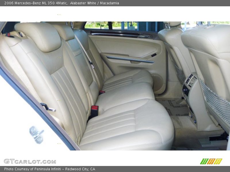 Alabaster White / Macadamia 2006 Mercedes-Benz ML 350 4Matic