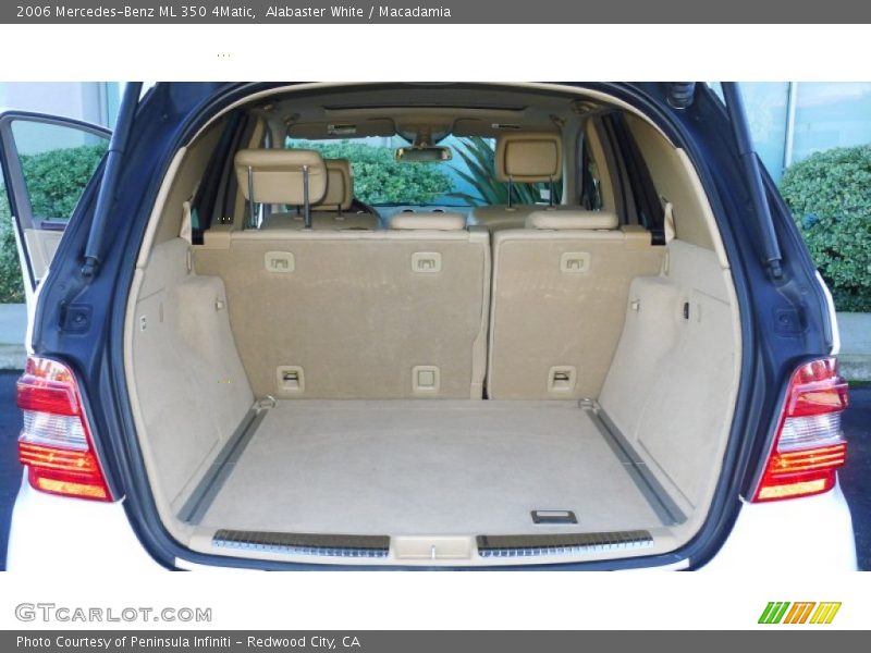 Alabaster White / Macadamia 2006 Mercedes-Benz ML 350 4Matic
