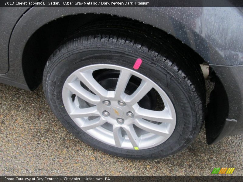 Cyber Gray Metallic / Dark Pewter/Dark Titanium 2013 Chevrolet Sonic LT Sedan