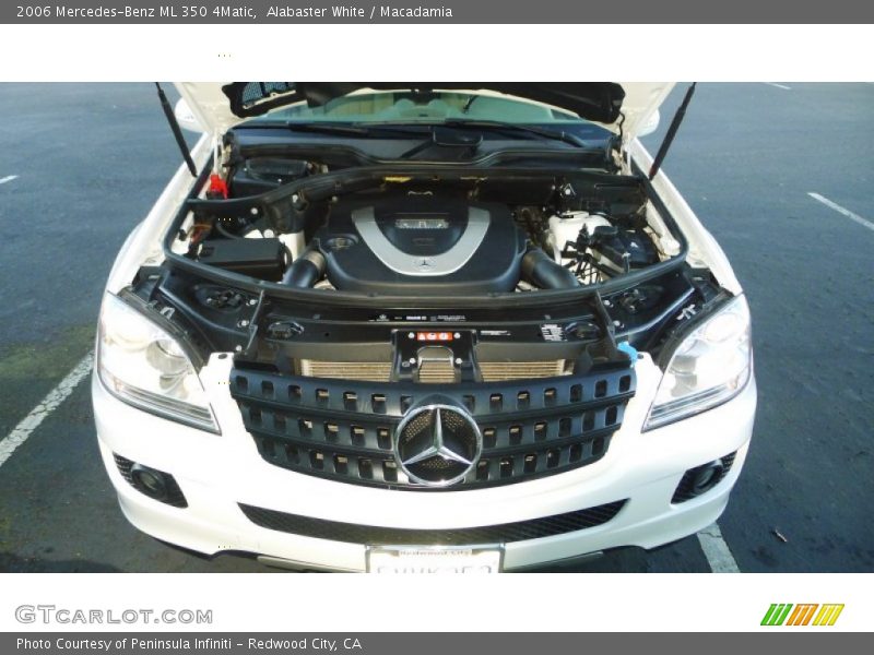 Alabaster White / Macadamia 2006 Mercedes-Benz ML 350 4Matic