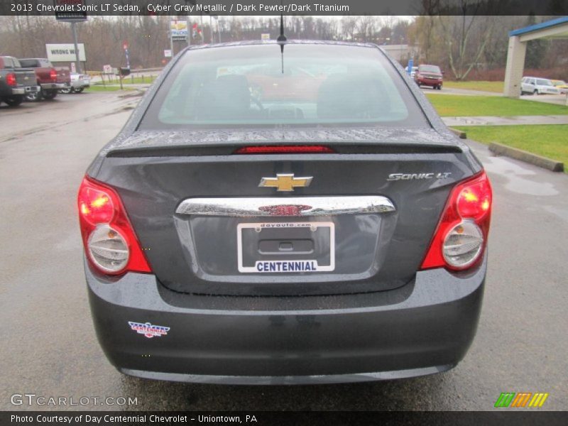 Cyber Gray Metallic / Dark Pewter/Dark Titanium 2013 Chevrolet Sonic LT Sedan