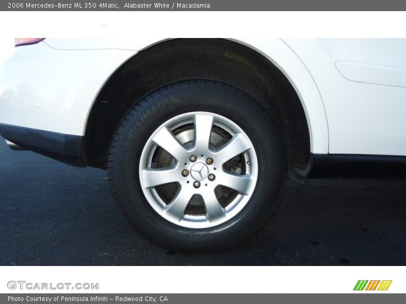Alabaster White / Macadamia 2006 Mercedes-Benz ML 350 4Matic