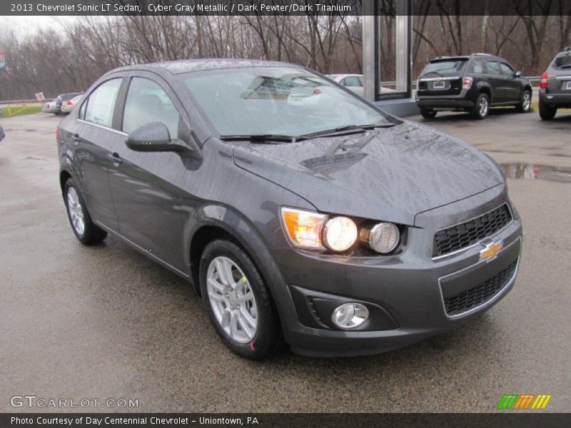 Cyber Gray Metallic / Dark Pewter/Dark Titanium 2013 Chevrolet Sonic LT Sedan