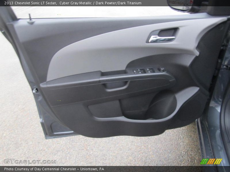Cyber Gray Metallic / Dark Pewter/Dark Titanium 2013 Chevrolet Sonic LT Sedan