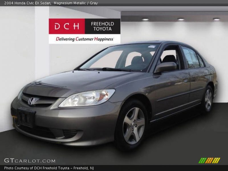 Magnesium Metallic / Gray 2004 Honda Civic EX Sedan