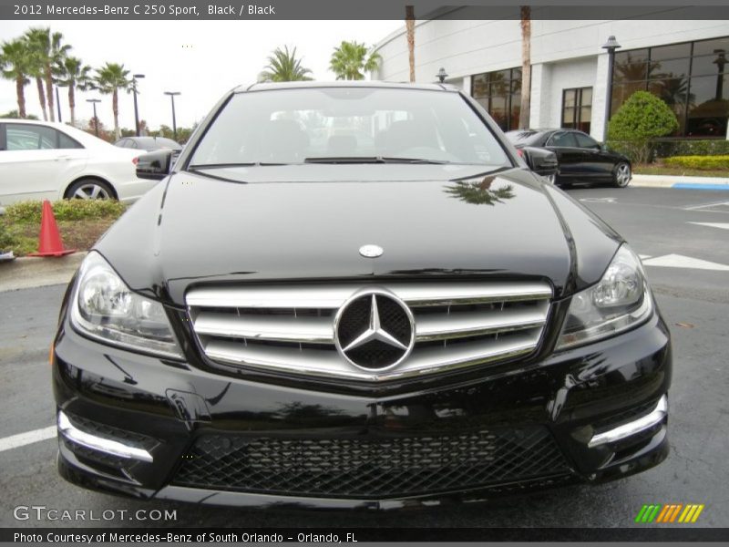  2012 C 250 Sport Black