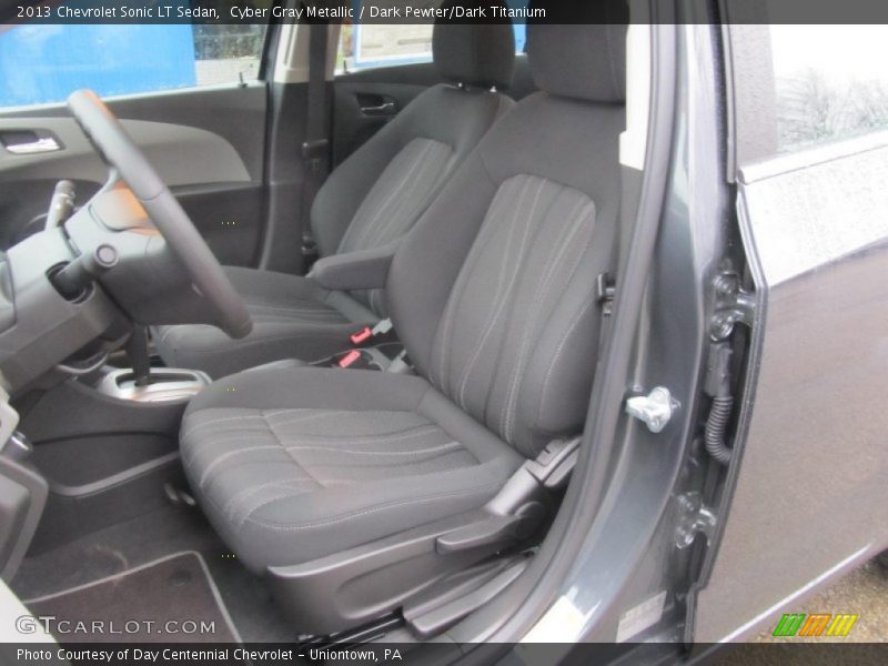 Cyber Gray Metallic / Dark Pewter/Dark Titanium 2013 Chevrolet Sonic LT Sedan