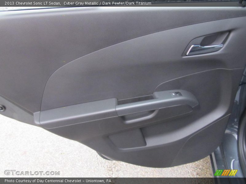 Cyber Gray Metallic / Dark Pewter/Dark Titanium 2013 Chevrolet Sonic LT Sedan