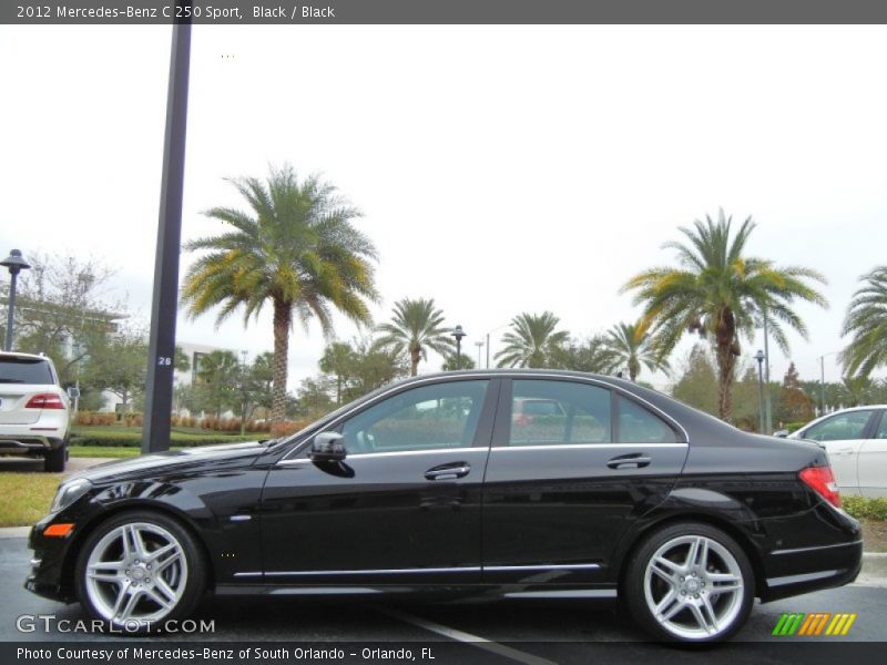  2012 C 250 Sport Black
