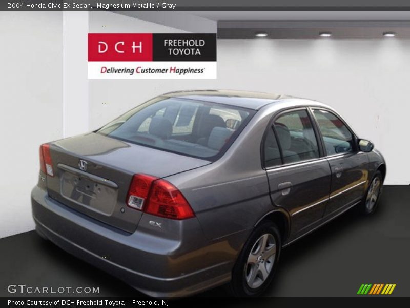 Magnesium Metallic / Gray 2004 Honda Civic EX Sedan