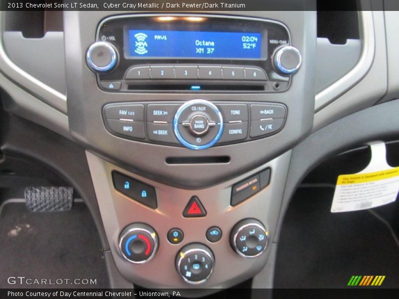 Cyber Gray Metallic / Dark Pewter/Dark Titanium 2013 Chevrolet Sonic LT Sedan