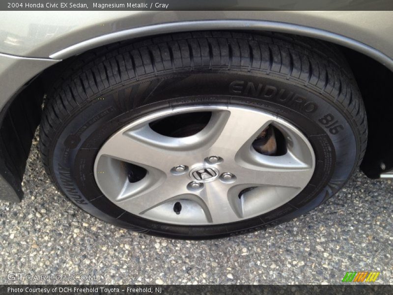 Magnesium Metallic / Gray 2004 Honda Civic EX Sedan