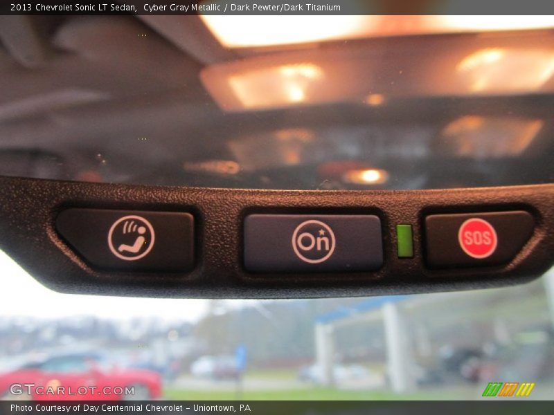 Cyber Gray Metallic / Dark Pewter/Dark Titanium 2013 Chevrolet Sonic LT Sedan