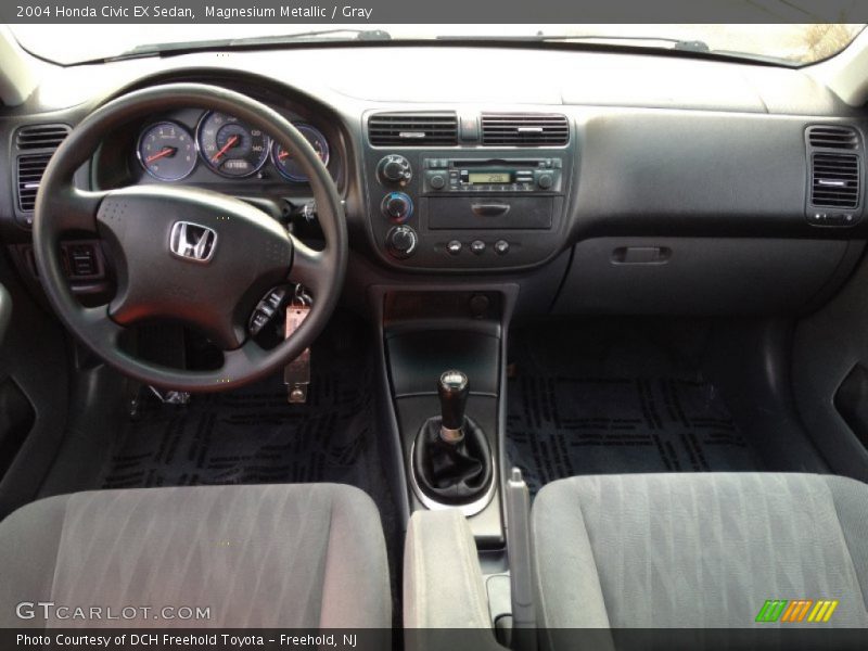 Magnesium Metallic / Gray 2004 Honda Civic EX Sedan