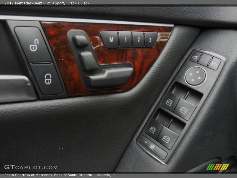 Controls of 2012 C 250 Sport