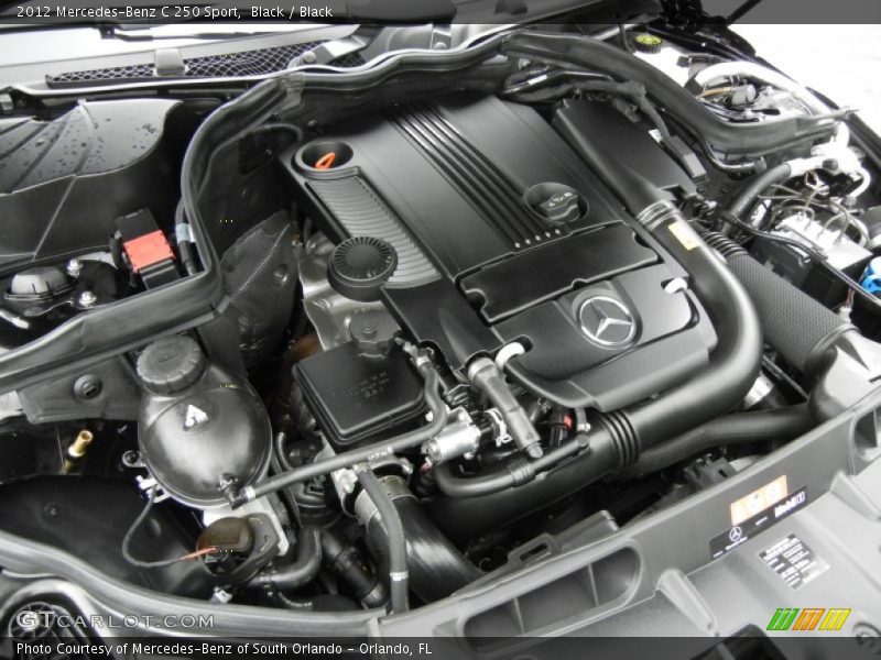  2012 C 250 Sport Engine - 1.8 Liter Turbocharged DI DOHC 16-Valve VVT 4 Cylinder
