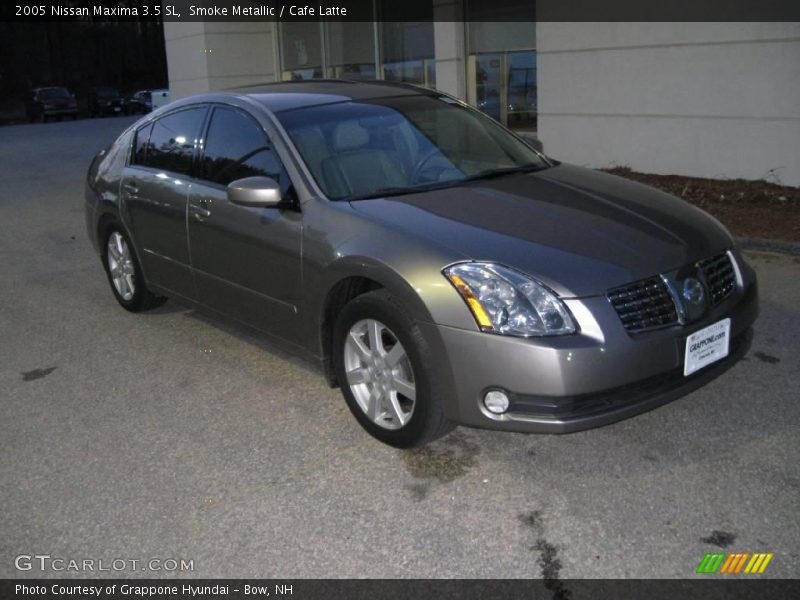 Smoke Metallic / Cafe Latte 2005 Nissan Maxima 3.5 SL