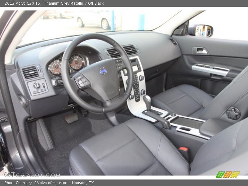 Titanium Grey Metallic / Off Black 2013 Volvo C30 T5