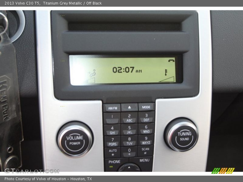 Titanium Grey Metallic / Off Black 2013 Volvo C30 T5