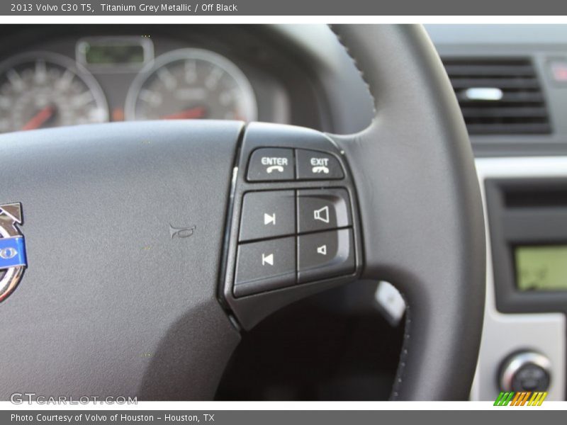 Titanium Grey Metallic / Off Black 2013 Volvo C30 T5