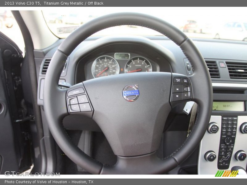 Titanium Grey Metallic / Off Black 2013 Volvo C30 T5
