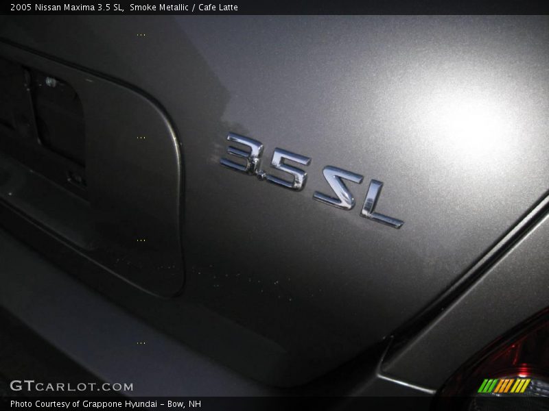 Smoke Metallic / Cafe Latte 2005 Nissan Maxima 3.5 SL