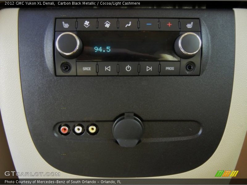 Controls of 2012 Yukon XL Denali