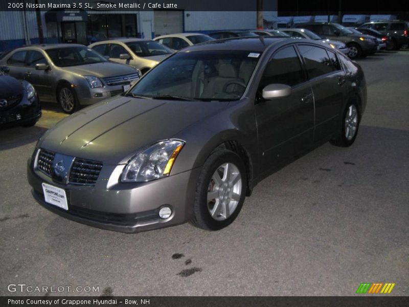 Smoke Metallic / Cafe Latte 2005 Nissan Maxima 3.5 SL