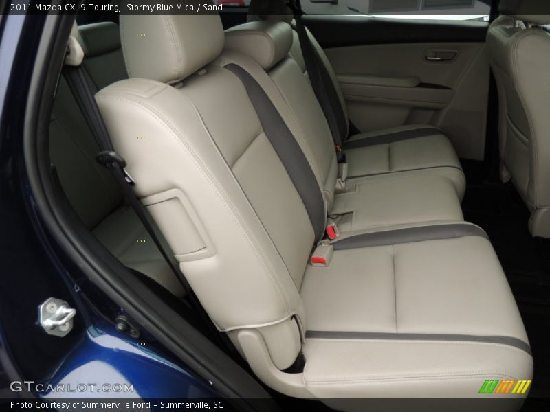 Rear Seat of 2011 CX-9 Touring