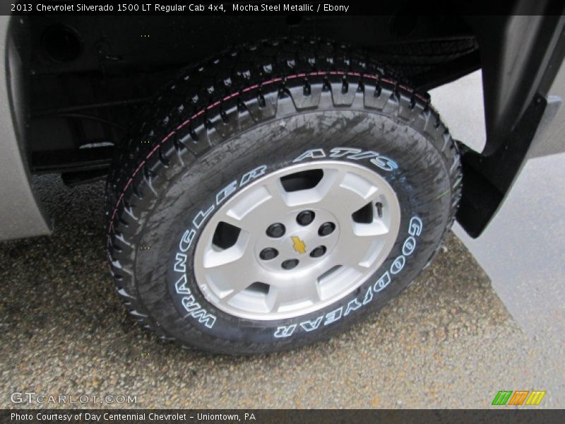 Mocha Steel Metallic / Ebony 2013 Chevrolet Silverado 1500 LT Regular Cab 4x4