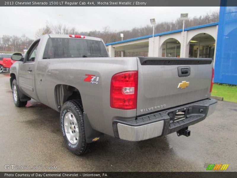 Mocha Steel Metallic / Ebony 2013 Chevrolet Silverado 1500 LT Regular Cab 4x4