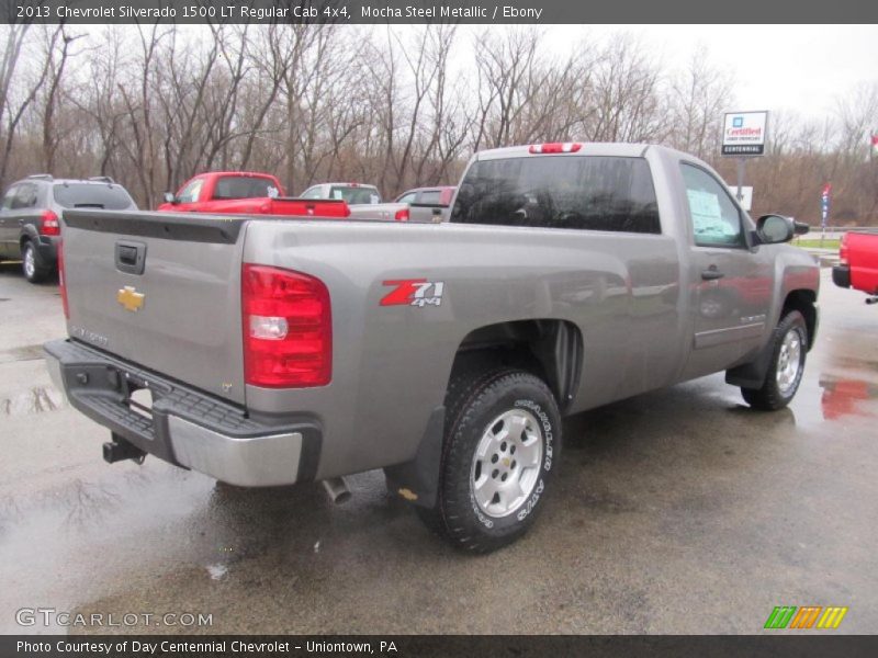 Mocha Steel Metallic / Ebony 2013 Chevrolet Silverado 1500 LT Regular Cab 4x4