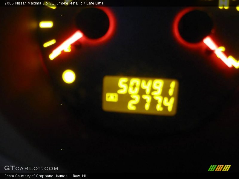 Smoke Metallic / Cafe Latte 2005 Nissan Maxima 3.5 SL