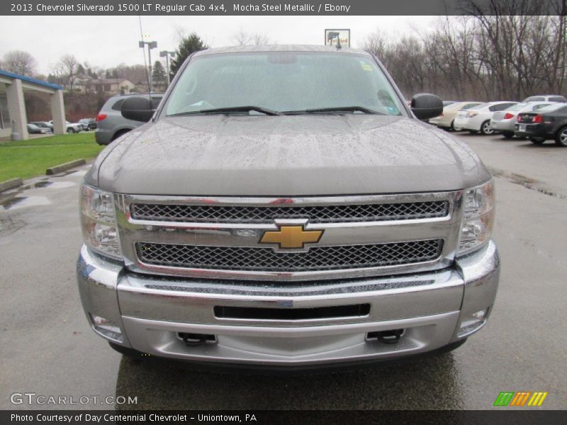 Mocha Steel Metallic / Ebony 2013 Chevrolet Silverado 1500 LT Regular Cab 4x4