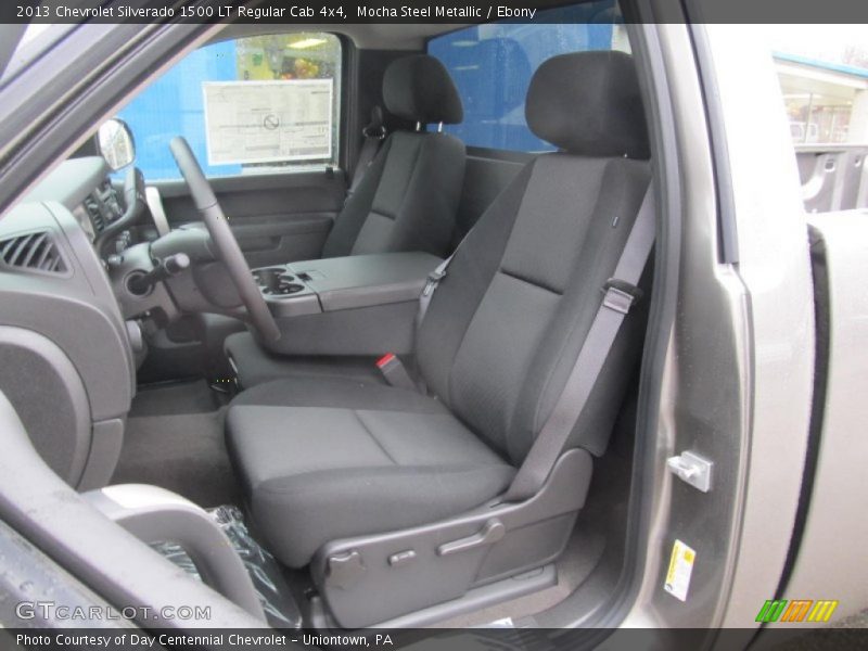 Mocha Steel Metallic / Ebony 2013 Chevrolet Silverado 1500 LT Regular Cab 4x4