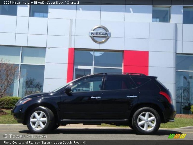 Super Black / Charcoal 2005 Nissan Murano SE AWD