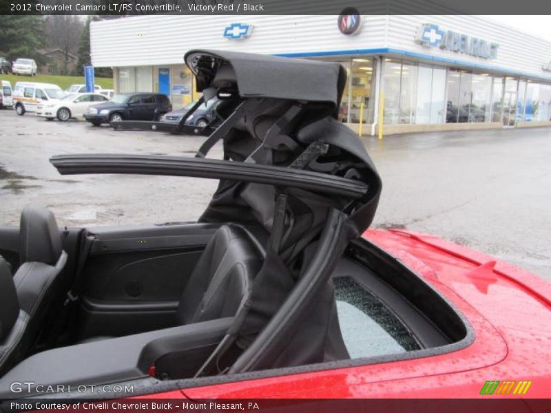 Victory Red / Black 2012 Chevrolet Camaro LT/RS Convertible