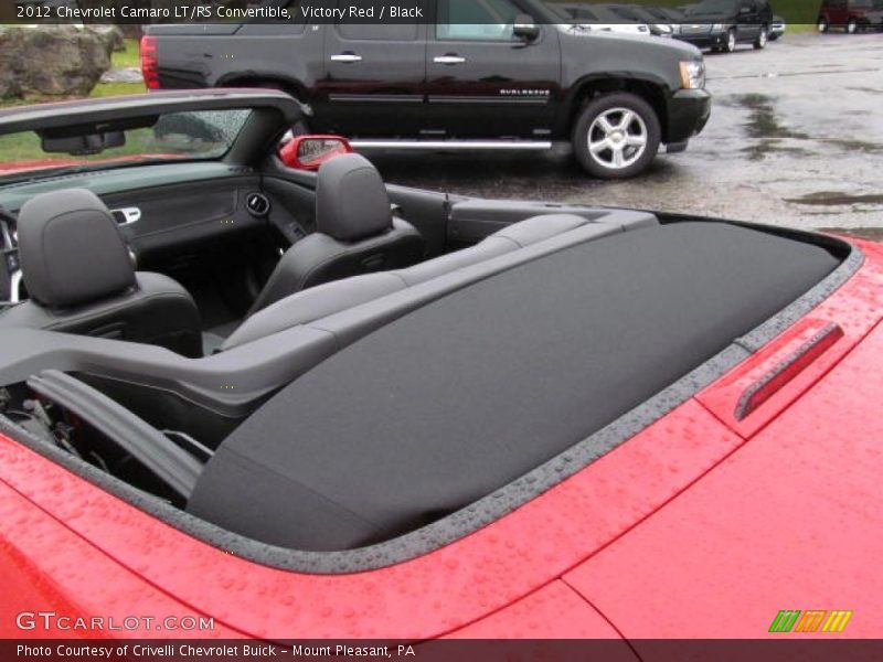 Victory Red / Black 2012 Chevrolet Camaro LT/RS Convertible