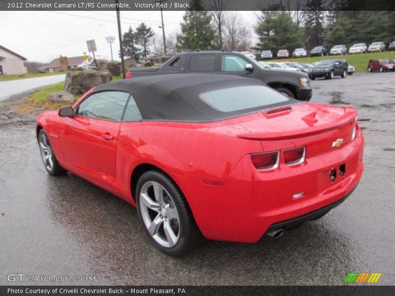 2012 Camaro LT/RS Convertible Victory Red