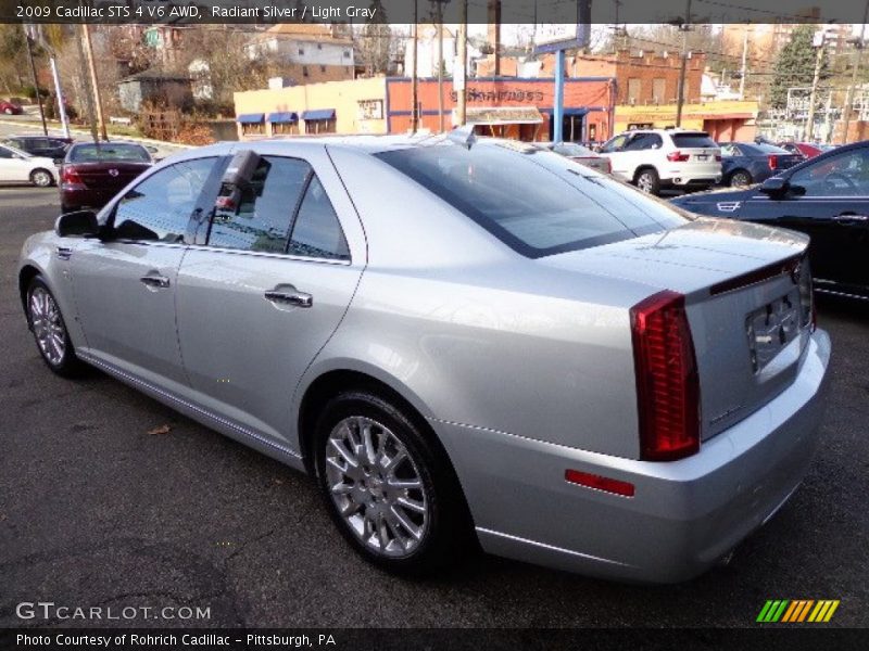 Radiant Silver / Light Gray 2009 Cadillac STS 4 V6 AWD